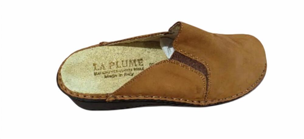 NEW LAPLUME women's lydia clog in tan